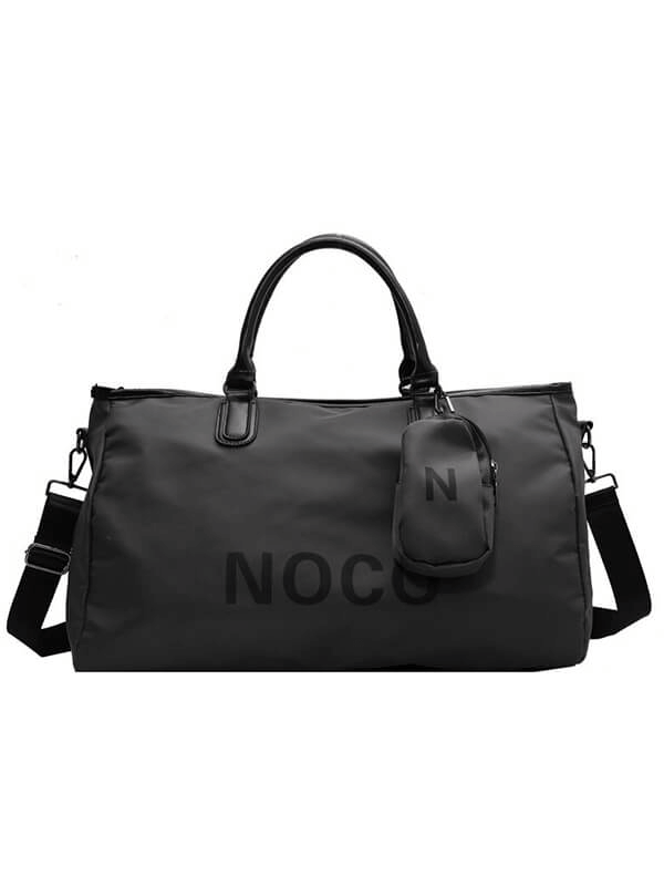Waterproof unisex sports shoulder bag made from quality nylon, features detachable pouch. Perfect for fitness and travel. Model SF0234.